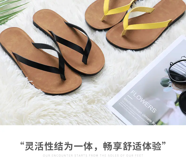 Women's Cross-Body Flat Flip Flops Summer Casual — feature 15