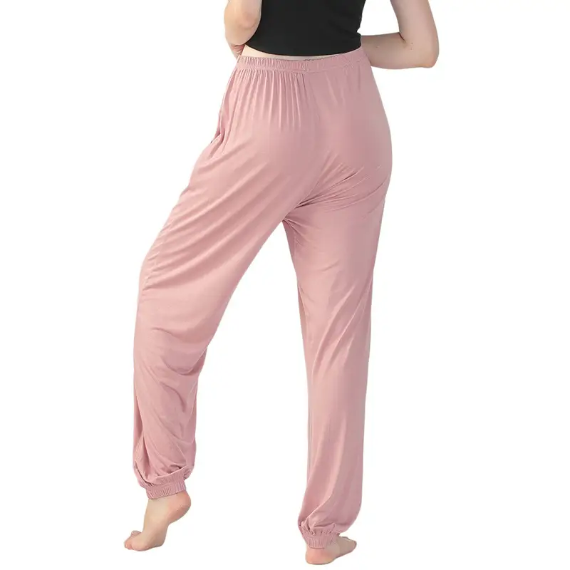 Women Grey Stretch High Waist Yoga Pants Plus Size - Image 10