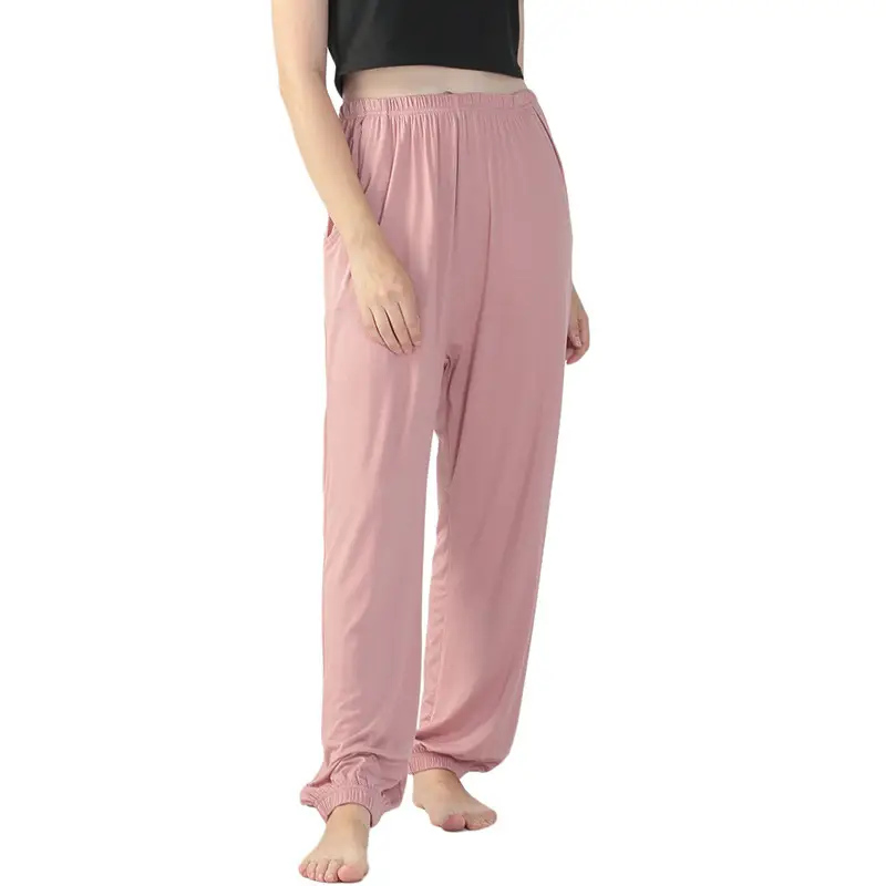 Women Grey Stretch High Waist Yoga Pants Plus Size - Image 3