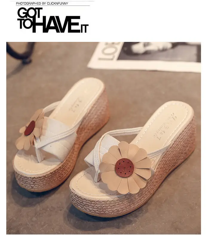Korean Style Floral Flip Flops Women 2023 — feature 17