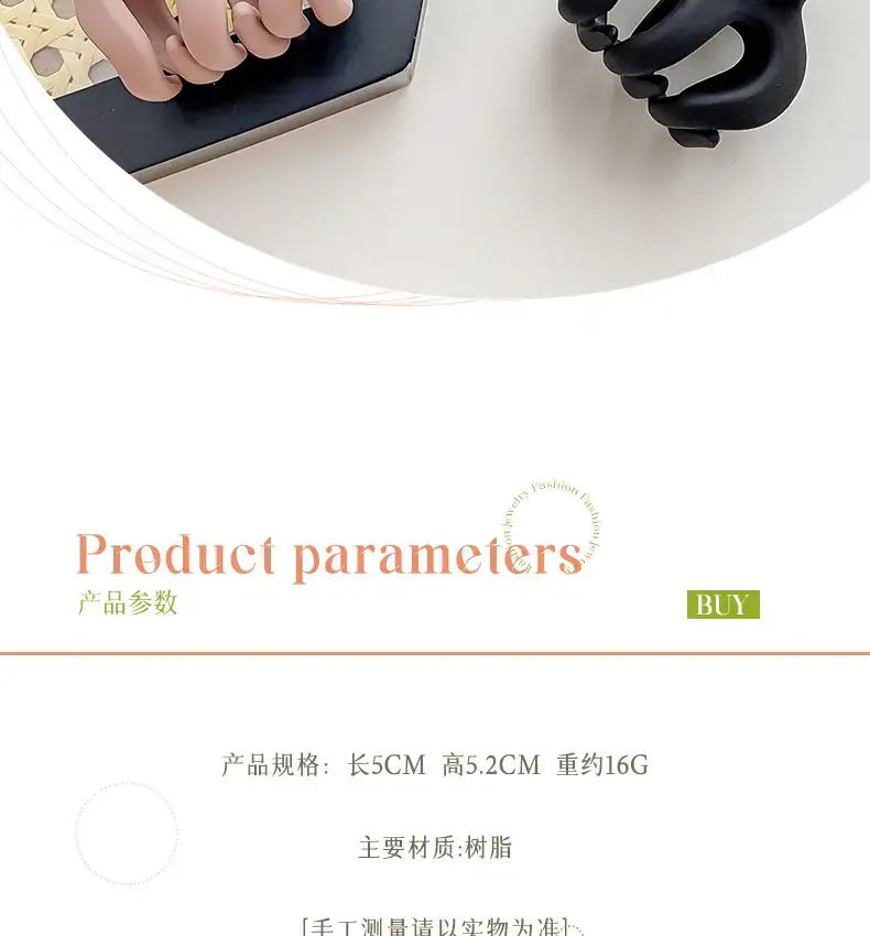 Pumpkin Hairpin Clip for Women Hair Accessories — feature 4