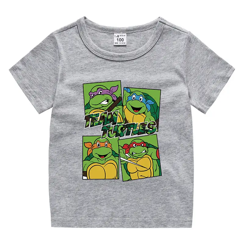 Teen Titans Orange Cotton T-Shirt for Boys Girls