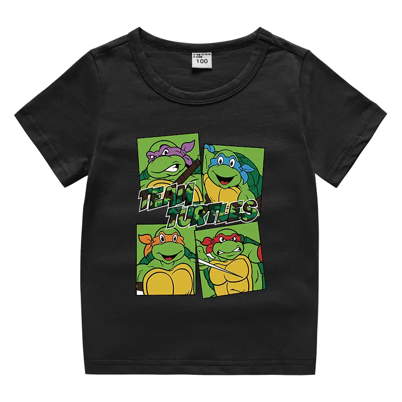 Teen Titans Orange Cotton T-Shirt for Boys Girls