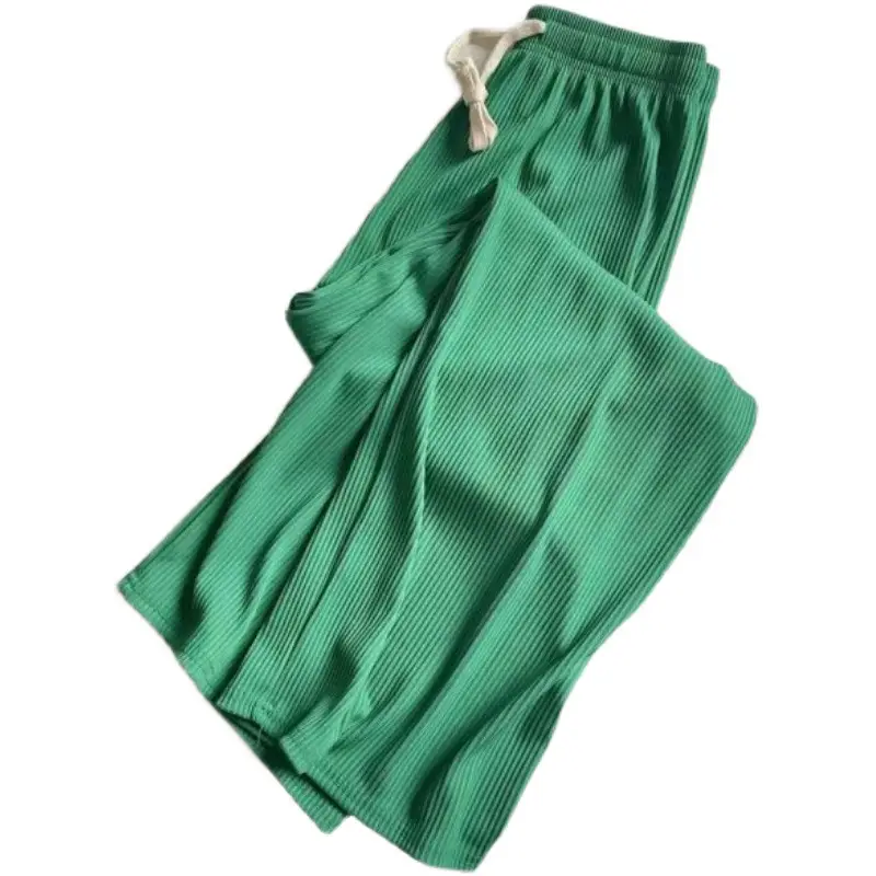 Women's Snake Bone Pleated Floor Pants Early Spring Wide Leg - Image 11