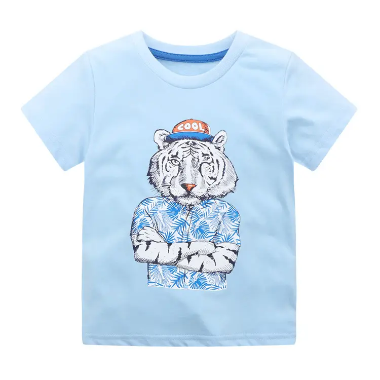 Boys T-Shirt Pure Cotton Knitted Small Medium Kids - Image 7