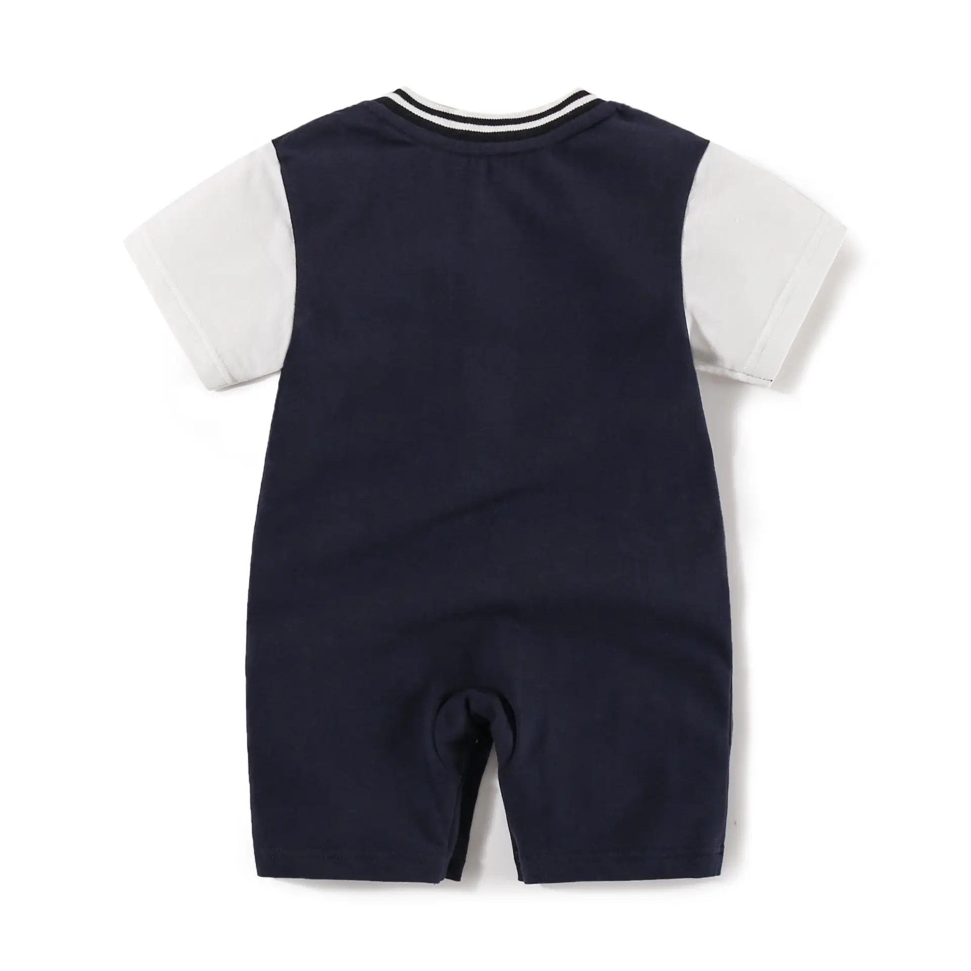 Red White Jersey Crossbody Shorts for Baby 100-Day Old