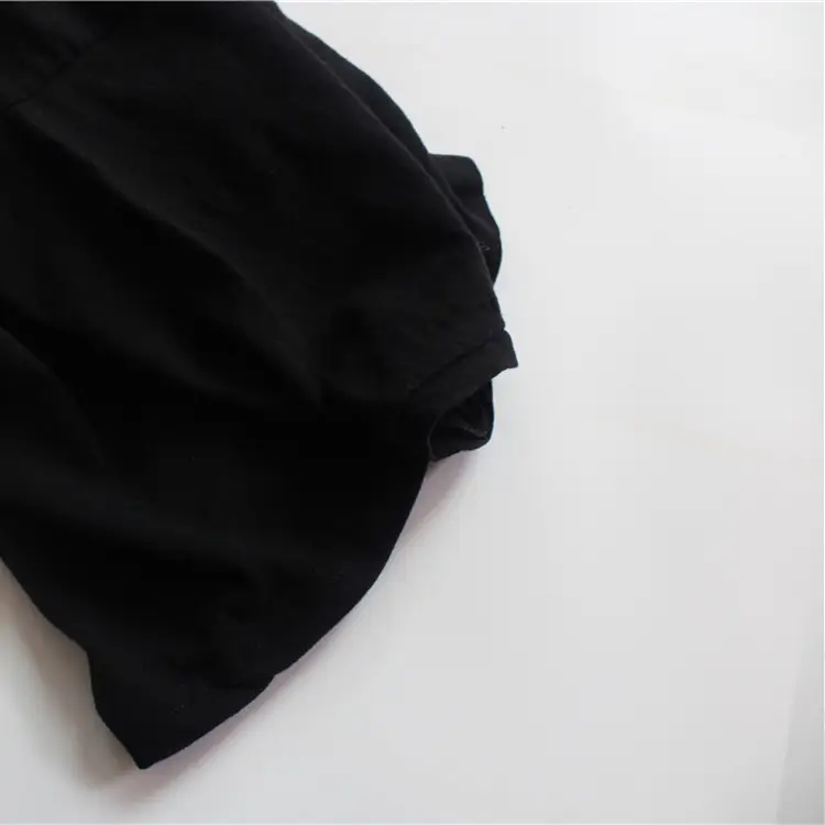 Black Embroidered Baby Boy's T-Shirt Korean Style — feature 10