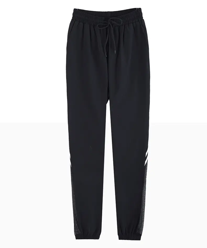 Women's Mesh Sports Pants Large Size Ankle Length — feature 20