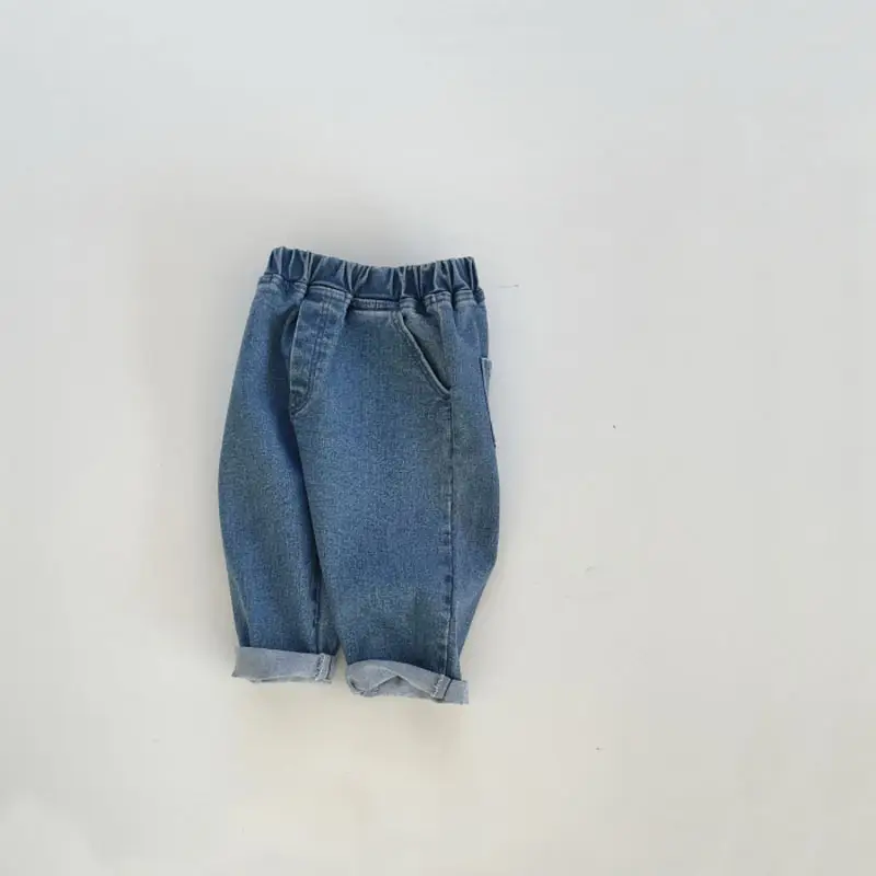 Blue Jeans for Kids Spring Autumn Casual Pants - Image 4