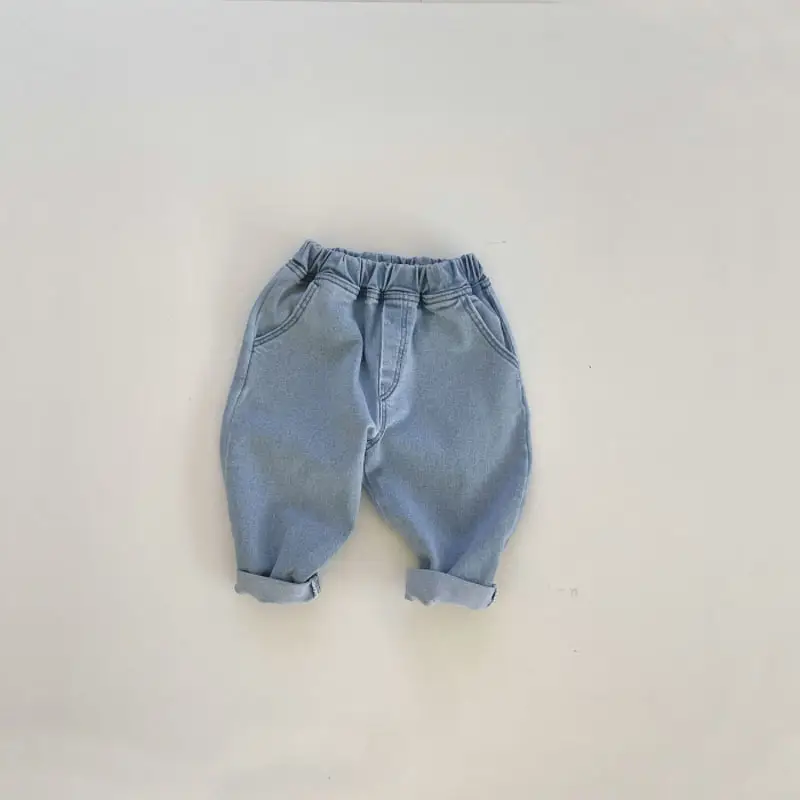 Blue Jeans for Kids Spring Autumn Casual Pants - Image 5