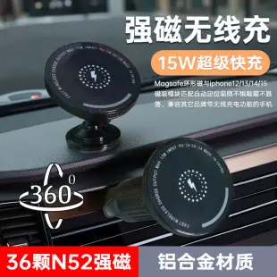 Magnetic Car Phone Holder Rotating Foldable Alloy — feature 3