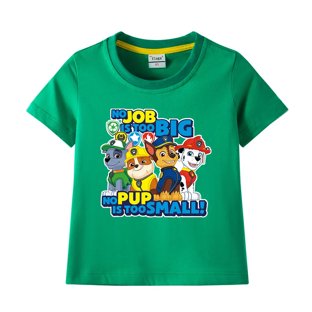 Wang Wang Kids Cotton T-Shirts Small Medium Pack - Image 32