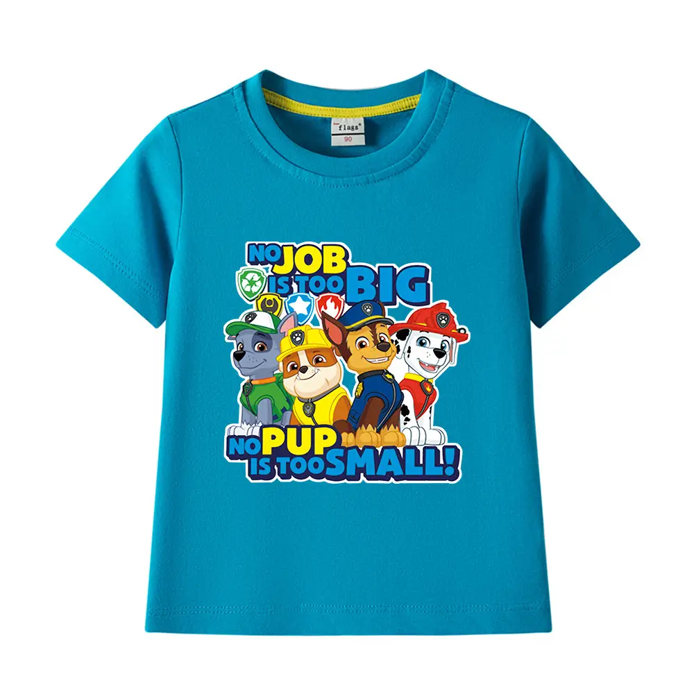 Wang Wang Kids Cotton T-Shirts Small Medium Pack - Image 35