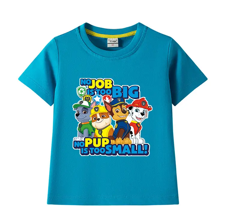 Wang Wang Kids Cotton T-Shirts Small Medium Pack — feature 11