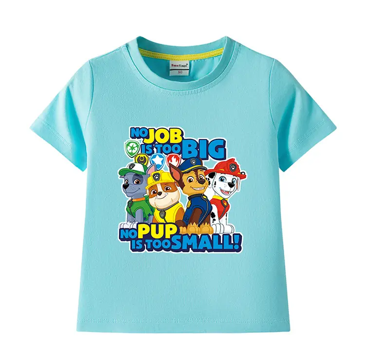 Wang Wang Kids Cotton T-Shirts Small Medium Pack — feature 13