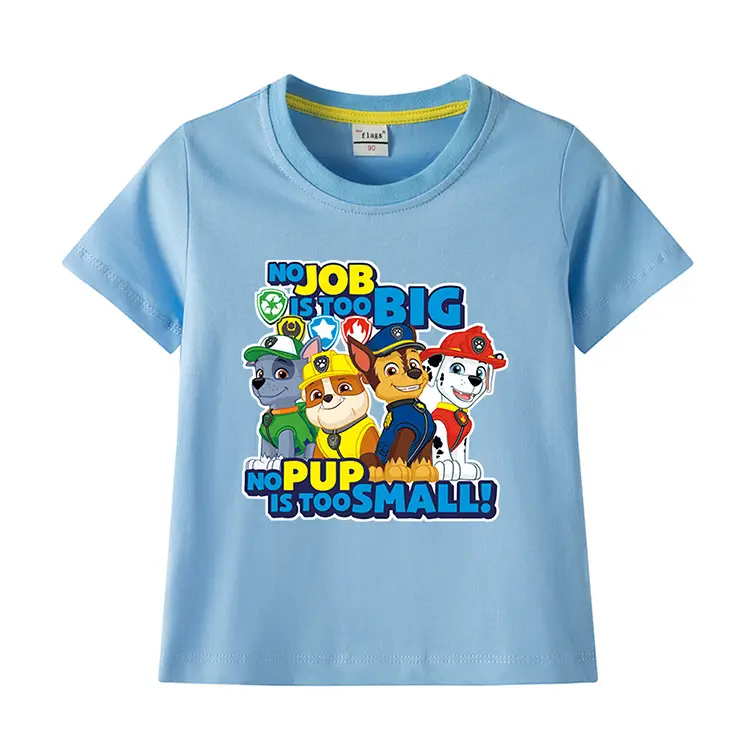 Wang Wang Kids Cotton T-Shirts Small Medium Pack — feature 14