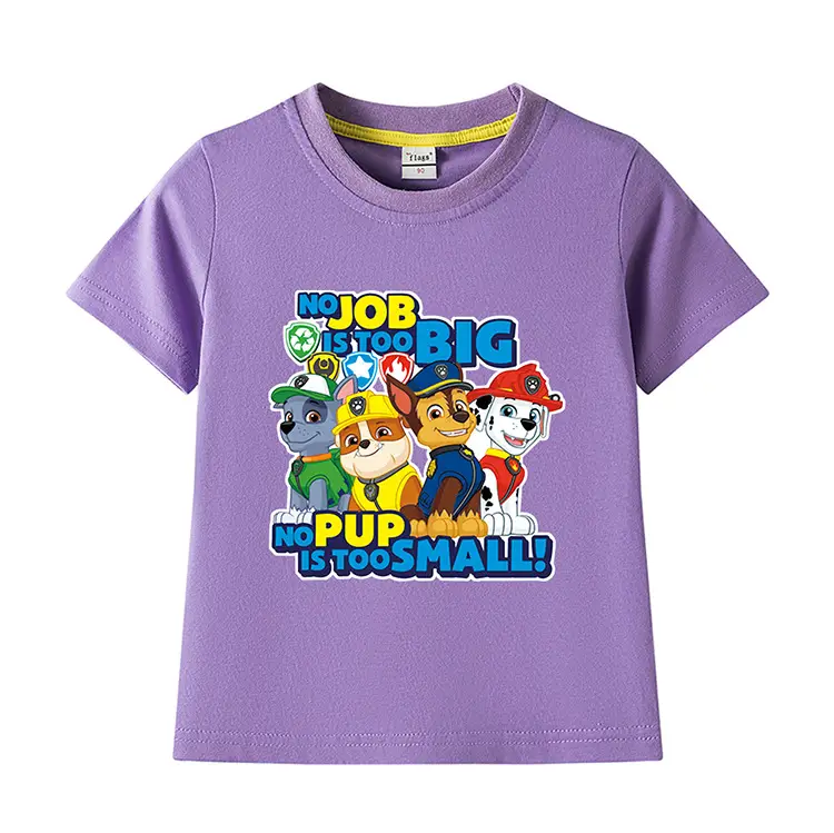 Wang Wang Kids Cotton T-Shirts Small Medium Pack — feature 16