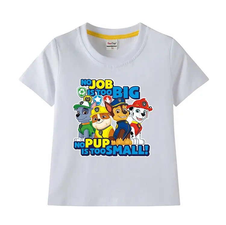 Wang Wang Kids Cotton T-Shirts Small Medium Pack — feature 2