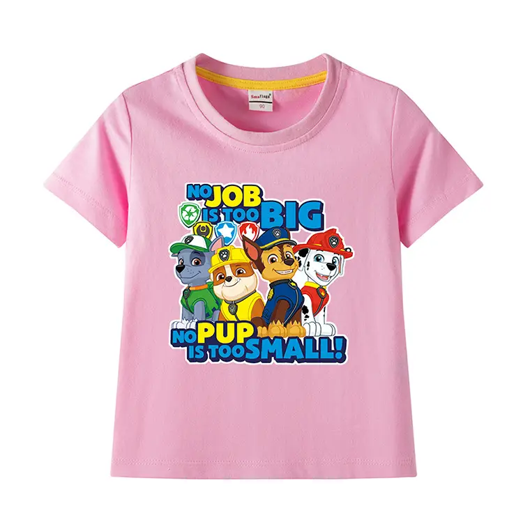 Wang Wang Kids Cotton T-Shirts Small Medium Pack — feature 3