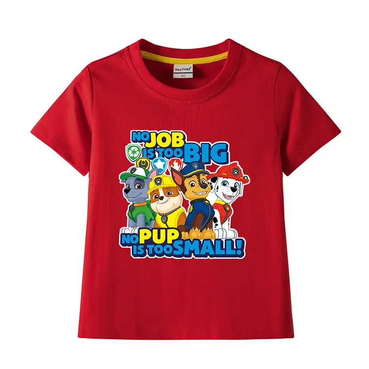 Wang Wang Kids Cotton T-Shirts Small Medium Pack — feature 5