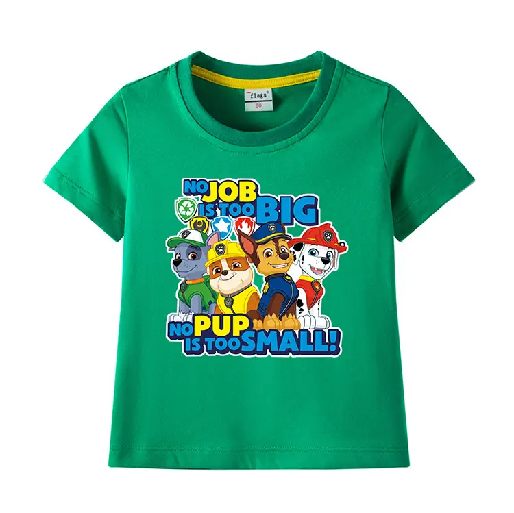Wang Wang Kids Cotton T-Shirts Small Medium Pack — feature 9