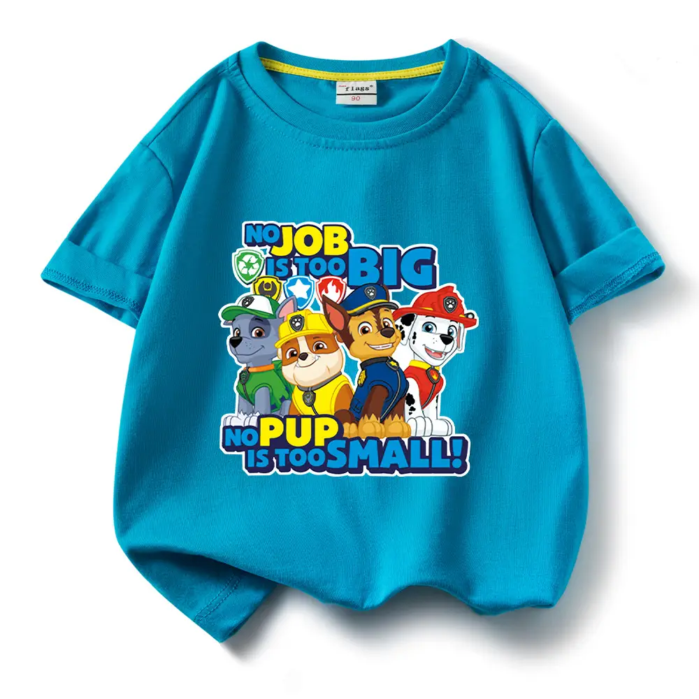 Wang Wang Kids Cotton T-Shirts Small Medium Pack - Image 10