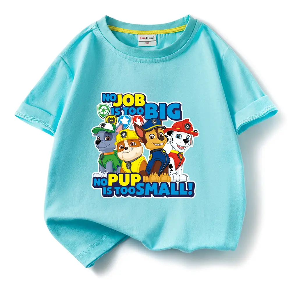 Wang Wang Kids Cotton T-Shirts Small Medium Pack - Image 12