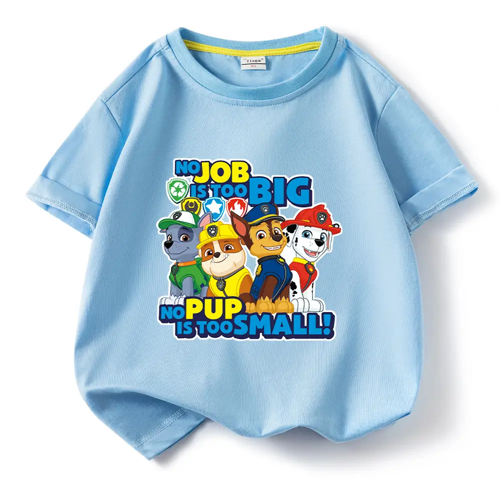 Wang Wang Kids Cotton T-Shirts Small Medium Pack - Image 13