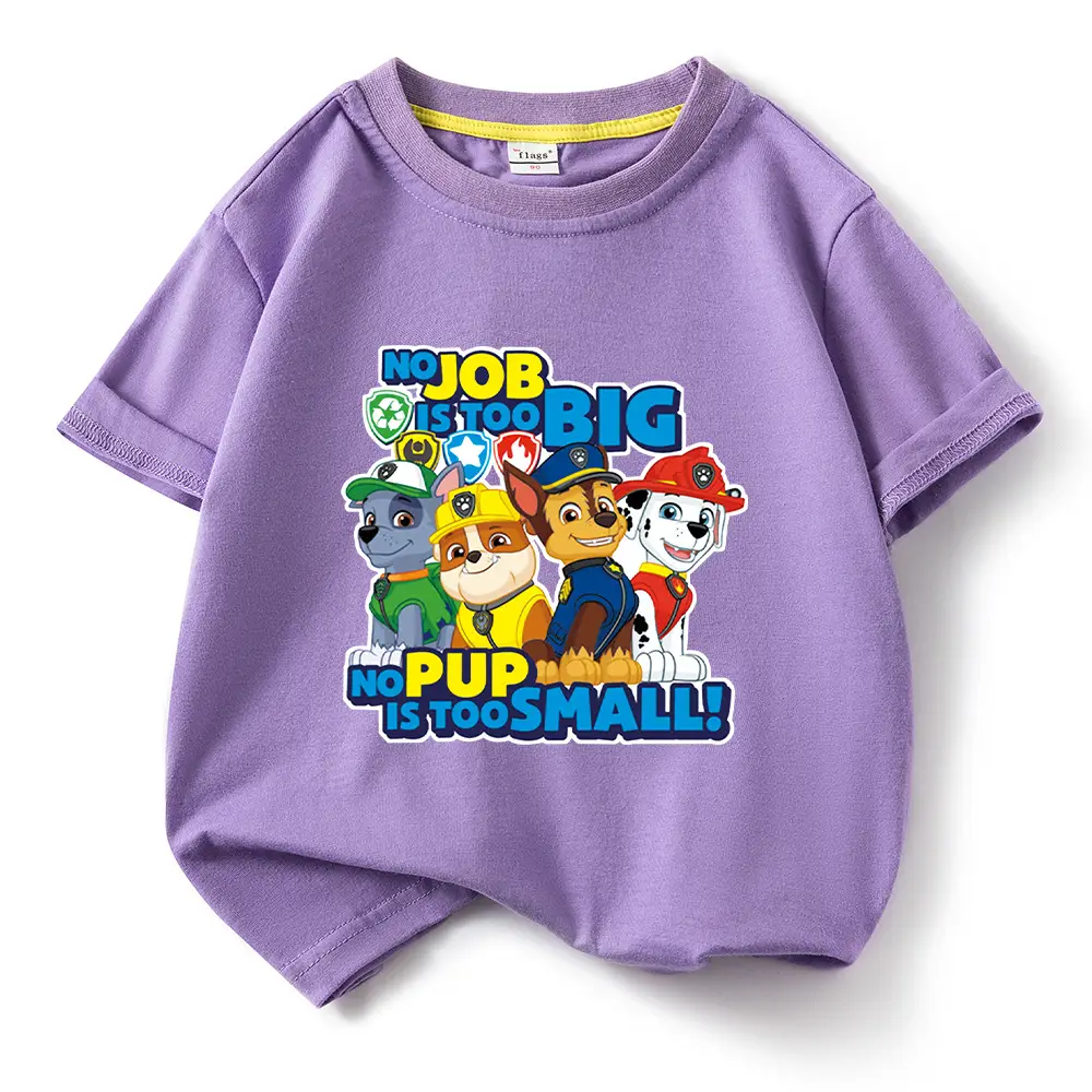 Wang Wang Kids Cotton T-Shirts Small Medium Pack - Image 15