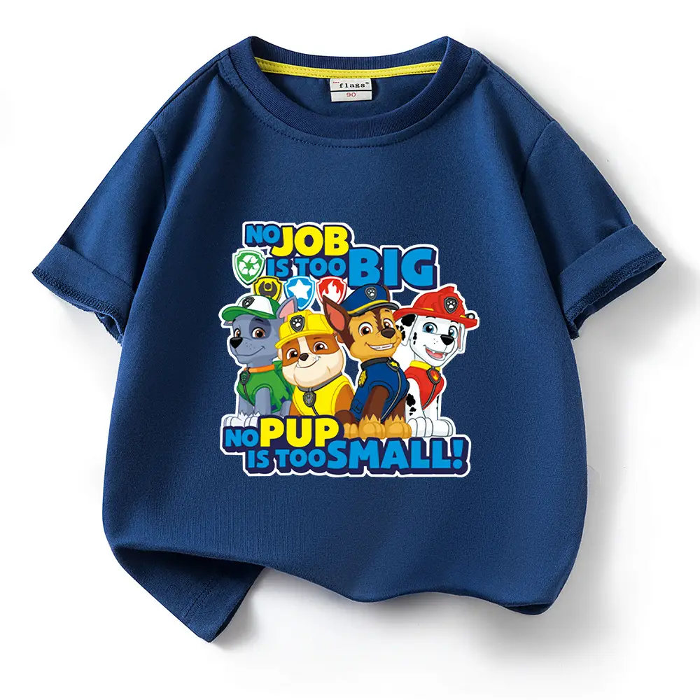 Wang Wang Kids Cotton T-Shirts Small Medium Pack - Image 16
