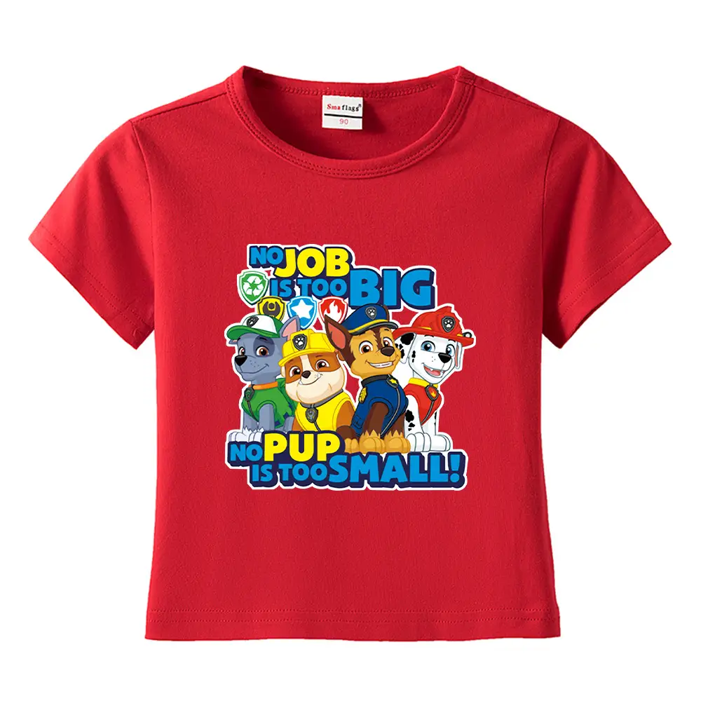 Wang Wang Kids Cotton T-Shirts Small Medium Pack - Image 20
