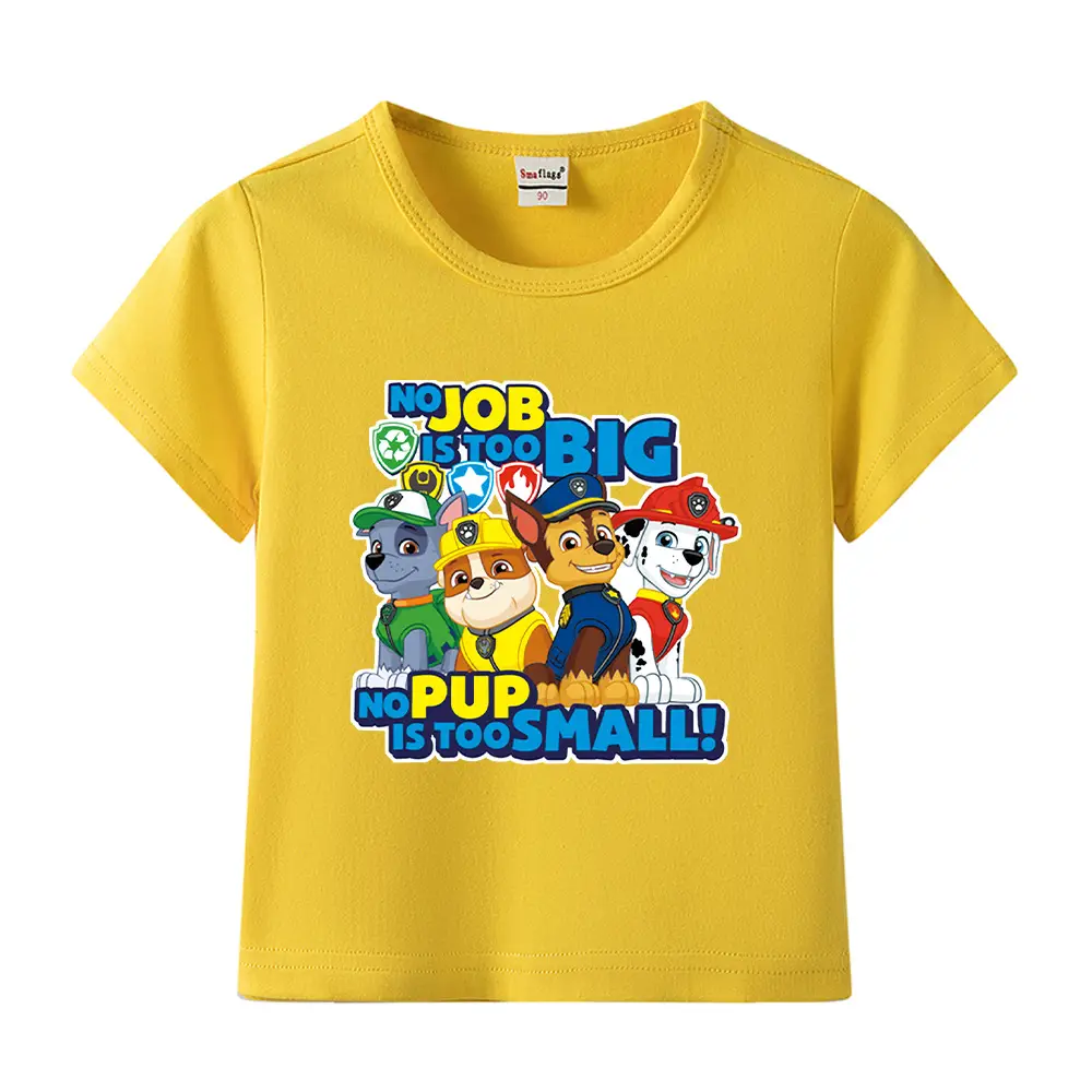 Wang Wang Kids Cotton T-Shirts Small Medium Pack - Image 22