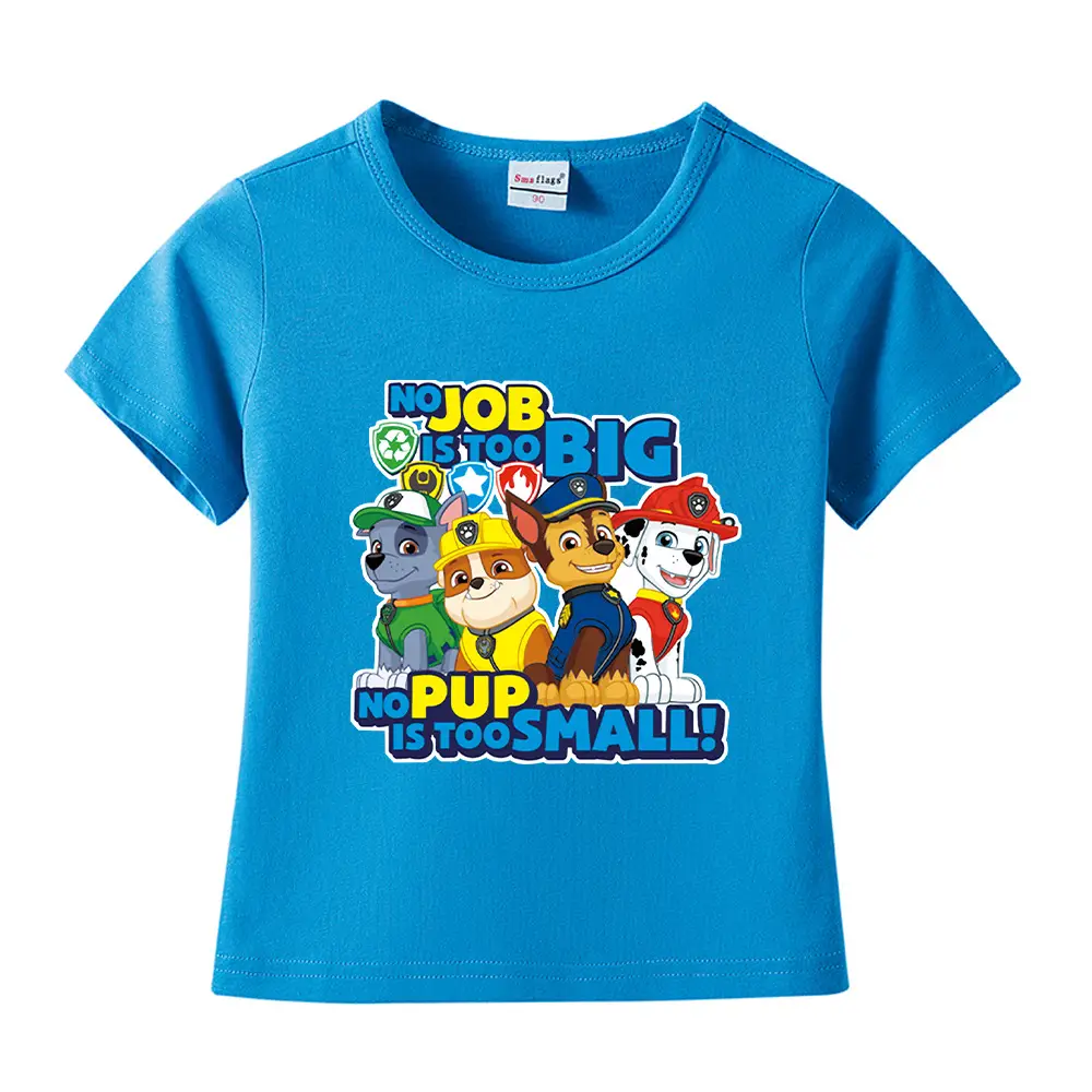 Wang Wang Kids Cotton T-Shirts Small Medium Pack - Image 26