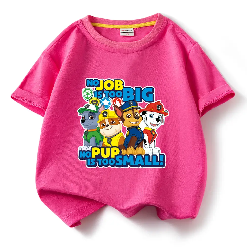 Wang Wang Kids Cotton T-Shirts Small Medium Pack - Image 3