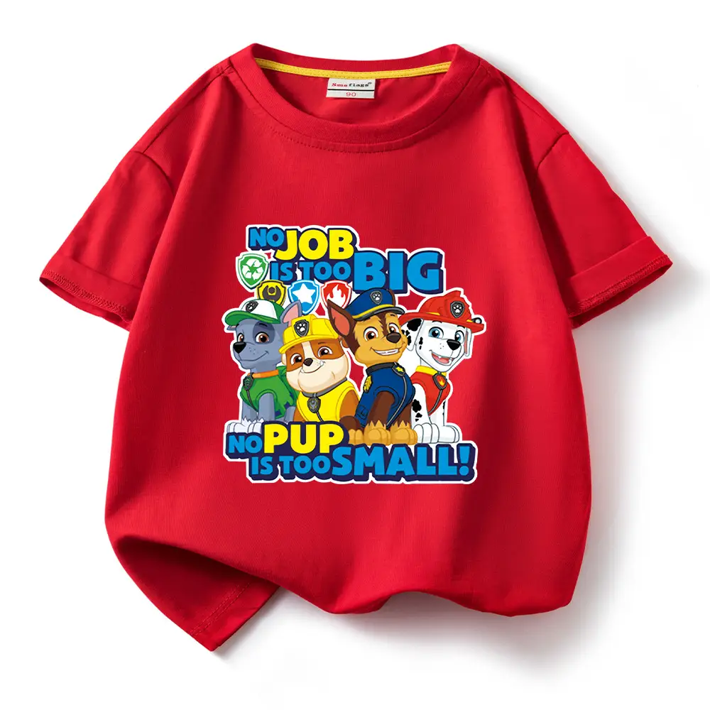 Wang Wang Kids Cotton T-Shirts Small Medium Pack - Image 4