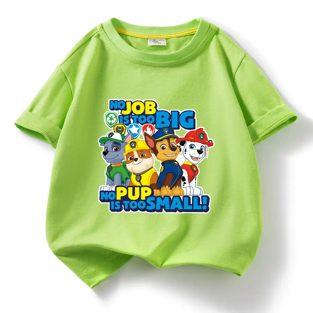 Wang Wang Kids Cotton T-Shirts Small Medium Pack - Image 7