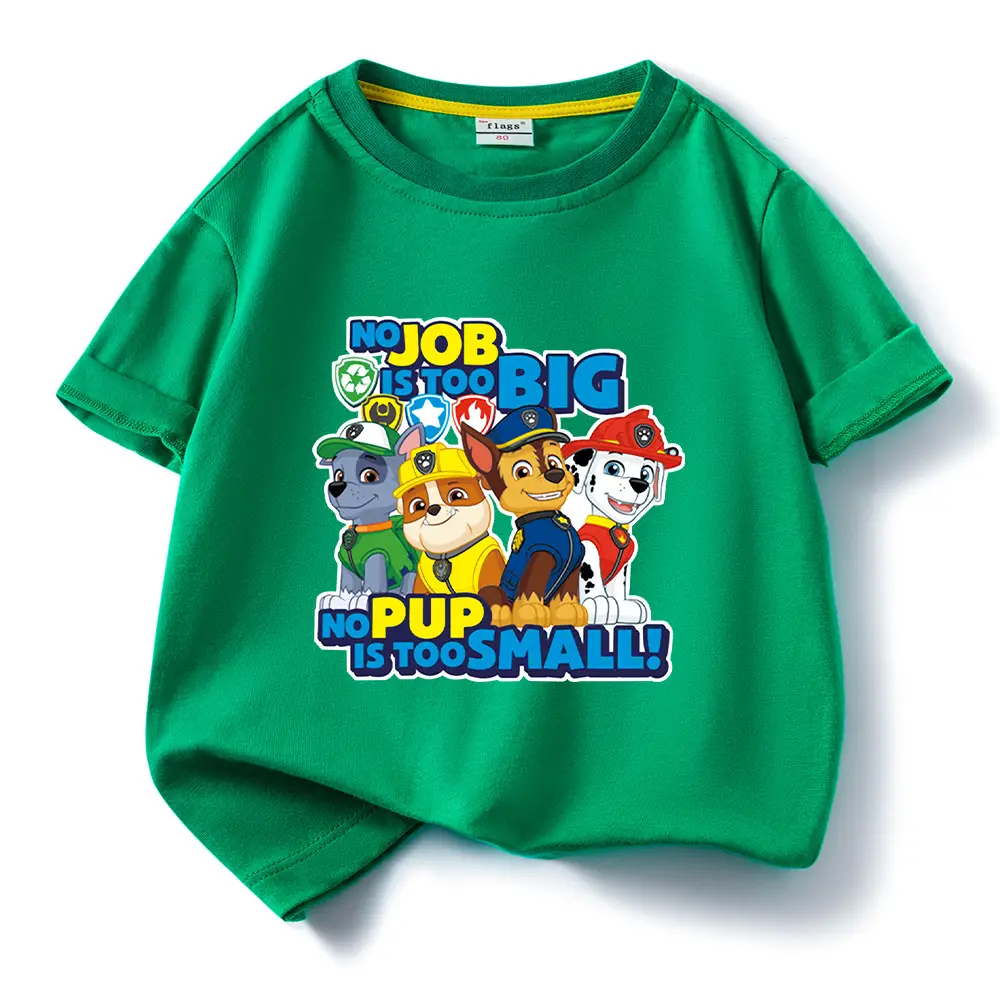 Wang Wang Kids Cotton T-Shirts Small Medium Pack - Image 8