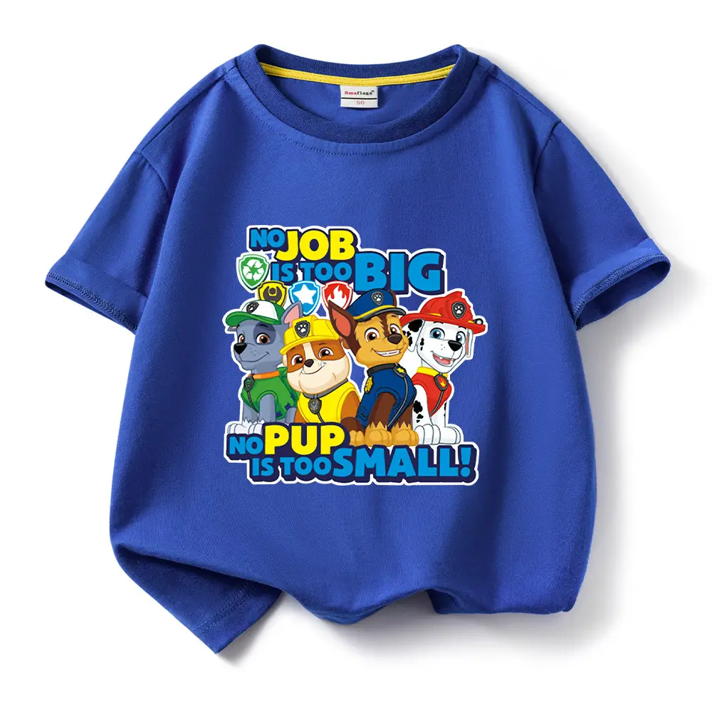 Wang Wang Kids Cotton T-Shirts Small Medium Pack - Image 9