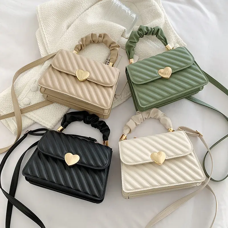 Women Pleated Satchel Bag Cream White 2022 - Image 8