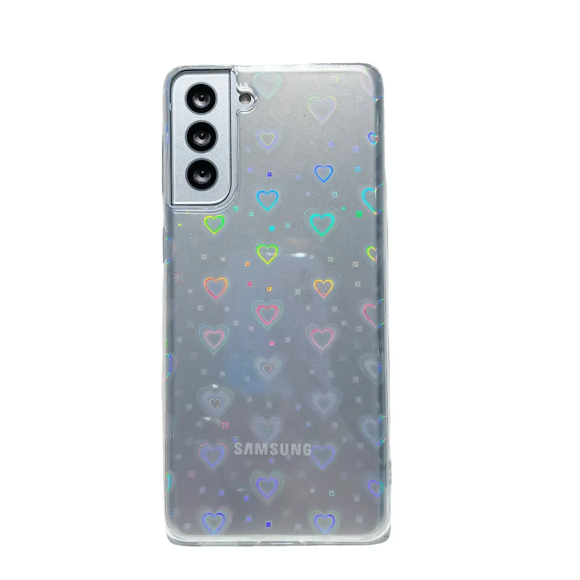 Samsung S23 Ultra Protective Case with Heart Design