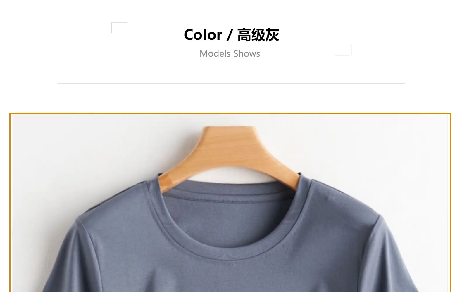 Women Mercerized Cotton V-Neck T-Shirt Olive Green — feature 58