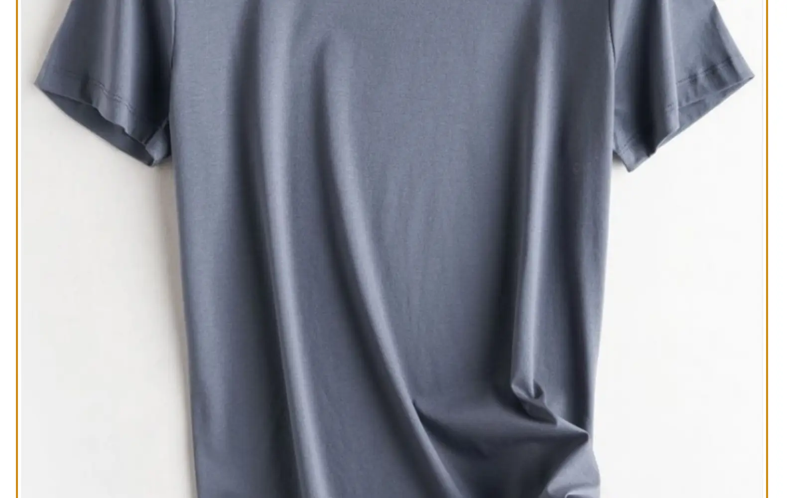Women Mercerized Cotton V-Neck T-Shirt Olive Green — feature 59