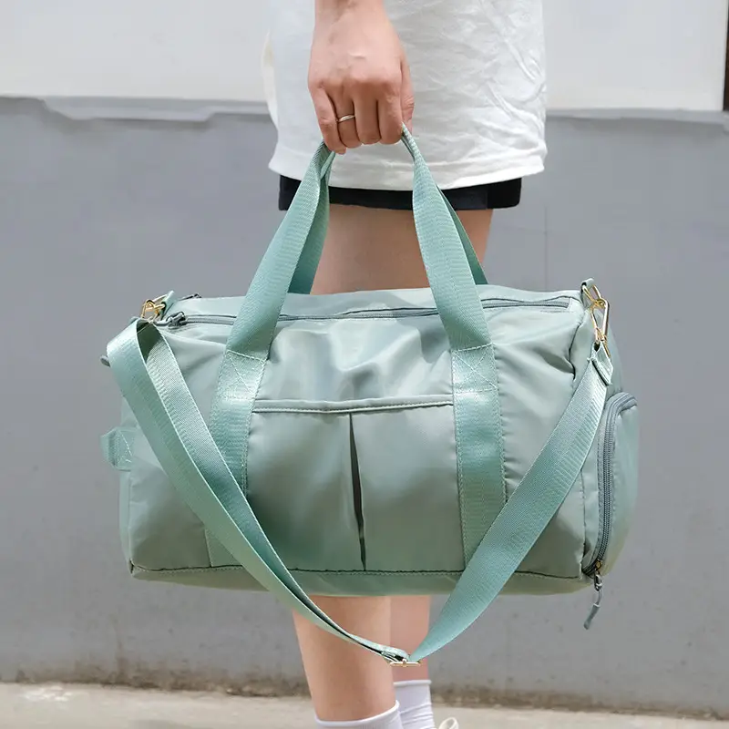 Pink Travel Bag 2022 Large Capacity Wet Dry Separation - Image 5