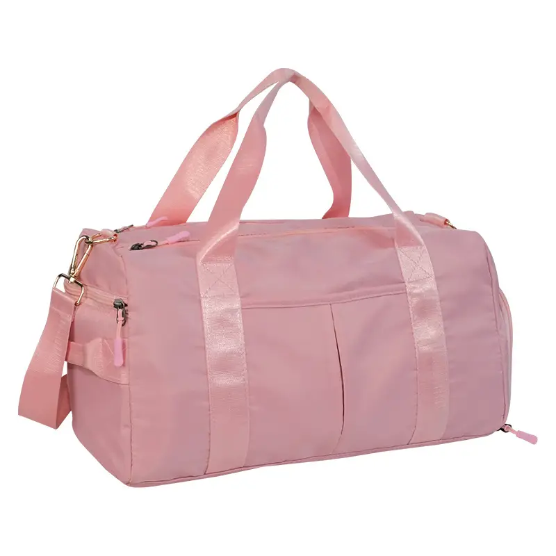 Pink Travel Bag 2022 Large Capacity Wet Dry Separation - Image 6