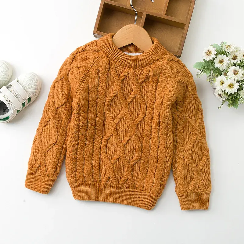 Baby Velvet Horse Embroidered Turtleneck Sweater - Image 32