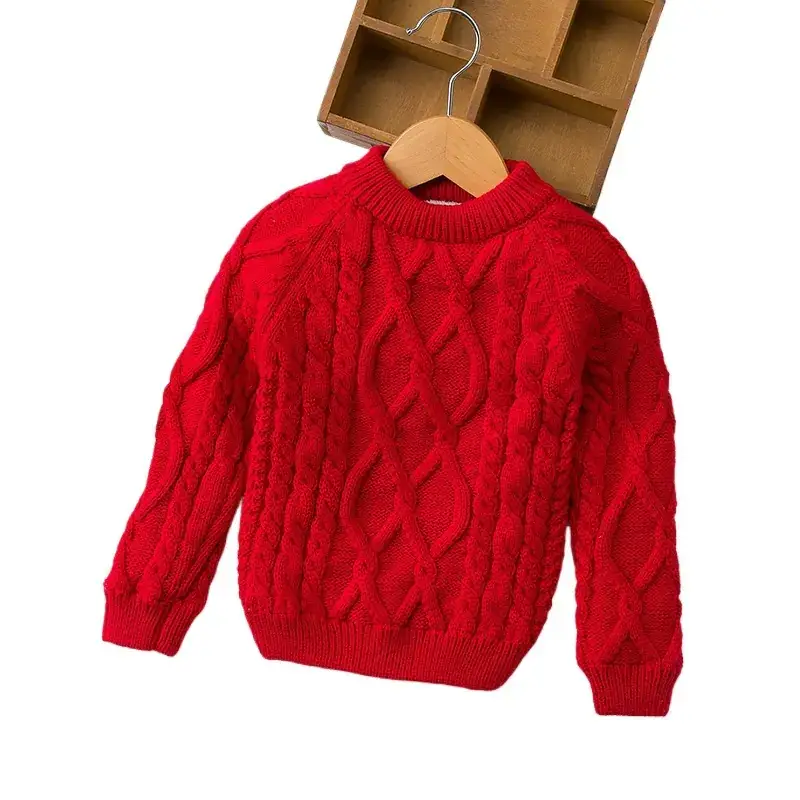 Baby Velvet Horse Embroidered Turtleneck Sweater - Image 33