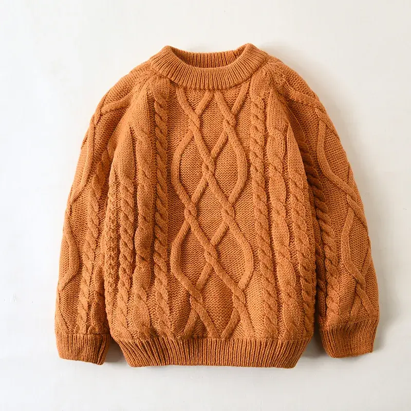 Baby Velvet Horse Embroidered Turtleneck Sweater - Image 2