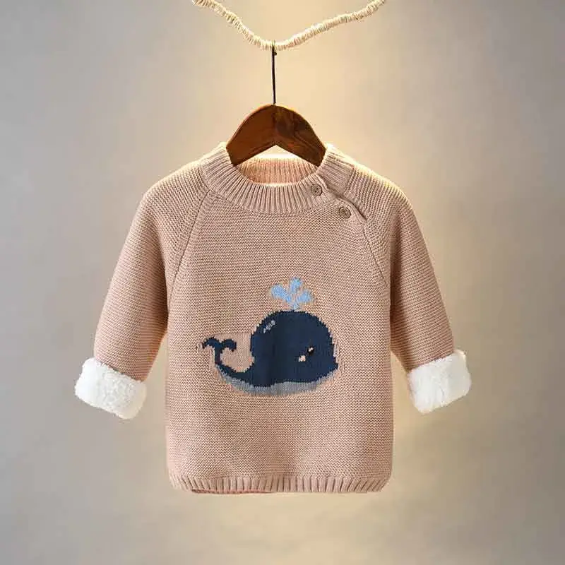 Baby Velvet Horse Embroidered Turtleneck Sweater - Image 23