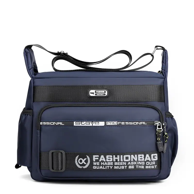 New Men's Casual Crossbody Bag Large Capacity Lightweight Oxford Cloth - Image 4