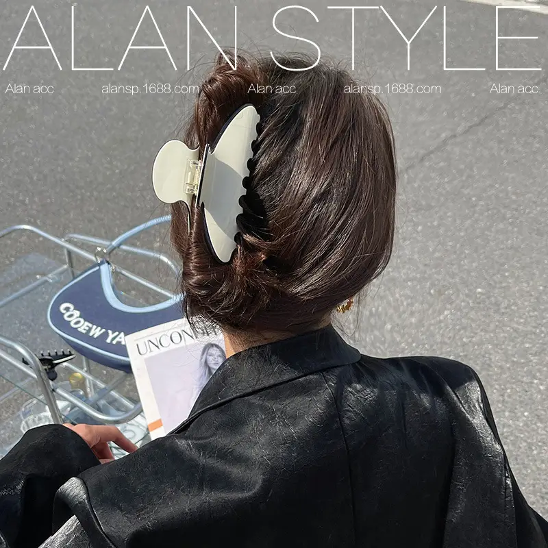 ALAN Acetic Acid Hair Clip for Girls Large Size — feature 4